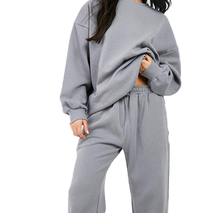 Conjunto de Sudadera con Capucha y Pantalones Deportivos de Dos Piezas, Unisex, de Invierno, Estampado, Oversize, de Algodón Orgánico Lavado |   Ropa de estar por casa ecológica con hombros caídos |   Personalizado - Product Image 4