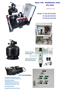 Système de <span class=keywords><strong>filtration</strong></span> de <span class=keywords><strong>piscine</strong></span> tout-en-un intégré en fibre de verre Pompe filtrante à sable ABS personnalisée Chlorinateur combiné pour piscines Spas - Product Image 4