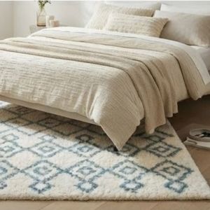 Best Selling Geometric Pattern Area <b>Rug</b> Rectangle Modern Style Tufted Polyester Non-Slip Rubber Backing Living Room Use - Product Image 4