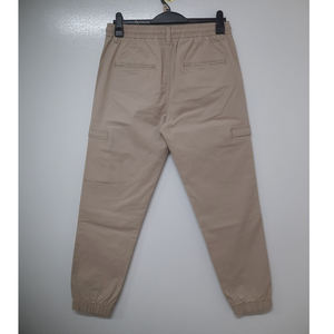 Pantalones Cargo de Sarga para Hombre, Elegantes y Duraderos, con Seis Bolsillos, para Uso Casual, con Cintura Ajustable, Bolsillos Profundos y Cómodos - Product Image 4