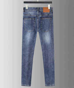 Pantalones Vaqueros Casuales de Moda para Hombre, Talla Grande, Cómodos, Ajustados, Casuales - Product Image 2