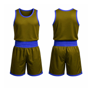 Boxing Set Tank Top Shorts Training Gi Matchwear for Sports Martial Arts - Product Image 4