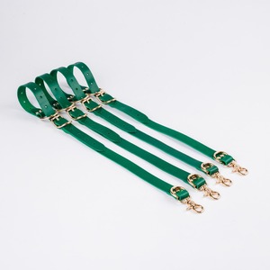 Custom Genuine Leather Bed Restraints <b>Bondage</b> Straps <b>Set</b> Adjustable Wrist Ankle Cuffs Accessories OEM RTTS-0111 - Product Image 2