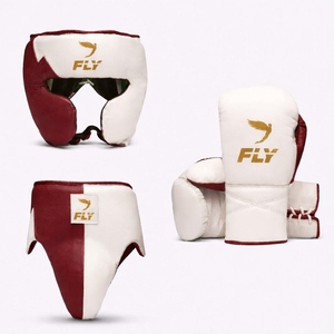 Juego de Boxeo Fly de Último Diseño, Fabricado en Fábrica, Totalmente Nuevo, de Cuero Vacuno Genuino, Profesional, para Entrenamiento y Sparring - Product Image 3