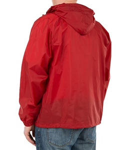 Veste matelassée unisexe d'hiver en toile lavée, coupe-vent, à col mandarin, à capuche, zippée, unie, décontractée, multi-poches - Product Image 2