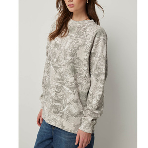 เสื้อสเวตเตอร์คอกลมลายพรางเหนือกาลเวลาใส่ได้ทั้งชายและหญิงเสื้อสวมหัวพิมพ์ลายพรางมีสไตล์สำหรับสวมใส่ลำลองและแฟชั่นแนวสตรีท - Product Image 4