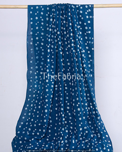 Tissu en coton super doux bio peigné 120 g/m² impression bloc à la main petites robes à pois tissées chemises de costume décoratives pour couverture - Product Image 6