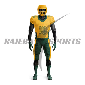 Tenues de football américain personnalisées pour équipes – Maillots de football américain sur mesure avec numéros de joueur imprimés par sublimation, respirants, pour les matchs - Product Image 6