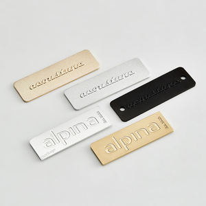 Plaque personnalisée avec monogramme, plaque en laiton véritable, panneau métallique personnalisé, plaque commémorative, étiquette de nom d'animal de compagnie. - Product Image 1