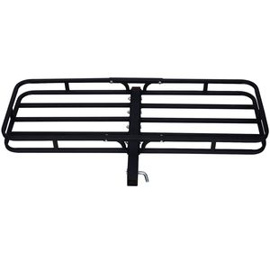 Portapacchi in Acciaio con Sponde Alte 53 x 19 Pollici, Attacco da 2 Pollici, Capacità 500 Libbre per Camper, Camion, SUV, Furgoni, Auto - Product Image 6