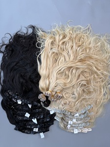 CdyHairVN Venta Off Hair Clip-in 100% Cabello crudo Sin enredos, Precio al por mayor Cabello de cutícula alineado humano para novia - Product Image 2