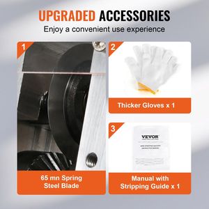 Hand Crank Drill Powered Wire <b>Stripping</b> Machine 0.06-1.18 <b>Copper</b> Wire Stripper Visible <b>Stripping</b> Depth R Plier Category Product - Product Image 5