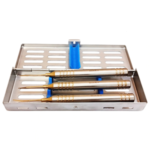 Kit de tornillos para extracción de raíces de dientes Periotome, instrumentos dentales de grado quirúrgico de alta precisión para extracción de dientes mínimamente invasiva - Product Image 2