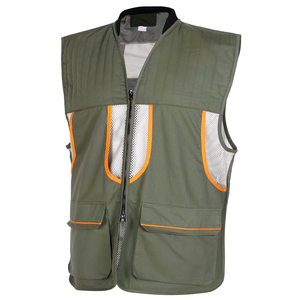Gilet de chasse réglable pour hommes, gilet utilitaire d'extérieur avec plusieurs poches de rangement pour la chasse et le tir - Product Image 3