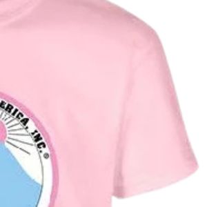 เสื้อยืดแขนสั้นสีชมพูสำหรับเด็กวัยหัดเดิน พิมพ์ลายกราฟิก คอกลม พิมพ์ลายโลโก้ ลำลอง น้ำหนักเบา แฟชั่นสำหรับทุกวัน สำหรับเด็กชายและเด็กหญิง - Product Image 3