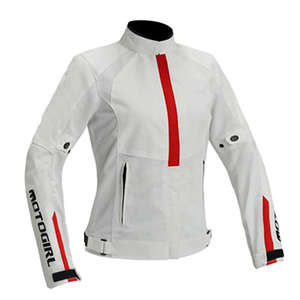 Nouvelle conception 2026 – Blouson moto textile Cordura imperméable pour femme avec protections 2026 - Product Image 4