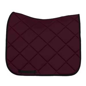 STYLO INTERNATIONAL Tapis de selle pour chevaux, équestres, couleurs assorties, broderie personnalisée LOGO, dressage, saut d'obstacles, doublure en polycoton - Product Image 1