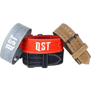 Cinturón de Levantamiento de Pesas con Hebilla de Doble Punta de 6 mm, para Gimnasio, Sentadillas, Peso Muerto, Protección de Cintura, Cuero Vacuno Antideslizante, Venta al por Mayor - Product Image 2