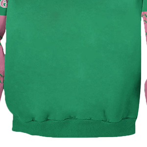 Alpha Kapa Alpha Custom Name Hooded <b>Sweatshirt</b> Green <b>Pink</b> 100% Cotton Eco-Friendly Pocket <b>Men's</b> Casual Wear - Product Image 2