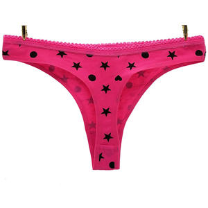 Braguitas Románticas Personalizadas con Logotipo para Mujer, Tejidas, Ecológicas, de Talle Medio, Tallas Grandes, con Estampado de Letras en la Cintura - Product Image 4