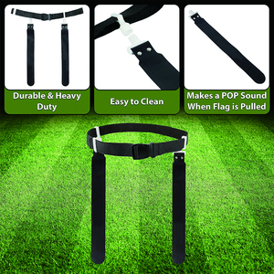 Conjunto de Cinturón de Fútbol con Bandera Sublimada e Impresión Digital, Equipo de Entrenamiento de Fútbol Ajustable para Adultos, Logotipo Personalizado, Clovix Sports Pro - Product Image 5