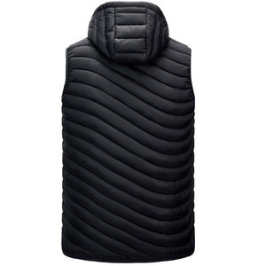 Gilet matelassé léger pour homme, sans manches, chaud, pour l'hiver, vêtement décontracté d'extérieur, fournisseur de mode - Product Image 2