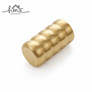 Solid Brass Round Groove Wall Hook Brushed Gold Finish Decorative <b>Coat</b> Hook <b>Robe</b> Towel Holder Modern Home Hardware - Product Image 1