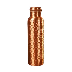 Elegant Finish Copper <b>Water</b> <b>Bottle</b> Copper Designer <b>Water</b> <b>Bottle</b> with Leak Proof Protection Drinkware for <b>Daily</b> Hydration - Product Image 1