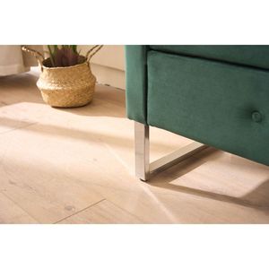 Panca Morbida in Velluto Verde da 172 cm con Braccioli e Vano Portaoggetti per Soggiorno, Ingresso e Camera da Letto - Product Image 5