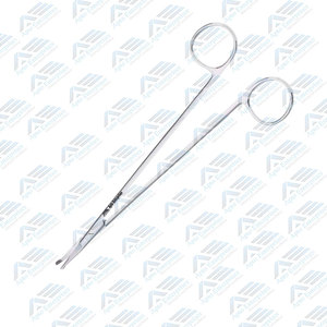 Ciseaux Strully courbés 20,5 cm en acier inoxydable, instruments chirurgicaux manuels de haute qualité, 8 pouces, pour usage vasculaire et cardiovasculaire - Product Image 2