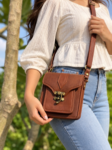 Sac à main en cuir véritable de style occidental, fait main, léger, à bandoulière unique, nouvelle arrivée, sac de shopping décontracté et élégant, très vendu - Product Image 4