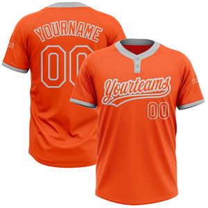 Maillots de baseball style universitaire, maillots de baseball rétro, coupe athlétique, streetwear, vente en gros - Product Image 1