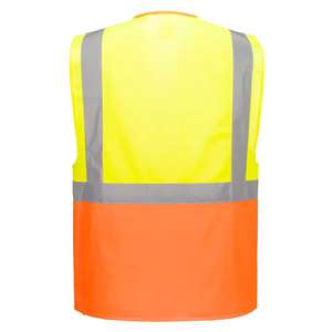 Chaleco de Seguridad Reflectante Impermeable con Logotipo Personalizado, de Alta Visibilidad, Transpirable, de Poliéster, para Ciclismo Nocturno, Ropa de Trabajo para Hospital - Product Image 4