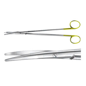 Tijeras de Disección Durotip Nelson Metzenbaum de 10.25 Pulgadas (260 mm), Curvas, de Acero de Alta Calidad, para Microcirugía - Product Image 1