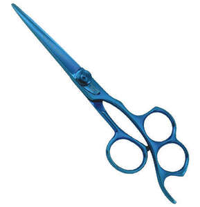 Sharp Stainless Steel Right-Handed Long Handle <b>Thinning</b> <b>Hair</b> Cutting <b>Scissors</b> - Product Image 1