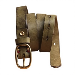 Accessoires pour hommes en cuir de vache 100% original, finition naturelle, écologiques, imperméables, boucle à ardillon vintage, luxe, B.S INTERNATIONAL - Product Image 6