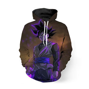 Sweat-shirt à capuche unisexe personnalisé pour homme, impression 3D par sublimation, poche kangourou, cosplay, grande taille, anti-rétrécissement, OEM - Product Image 6