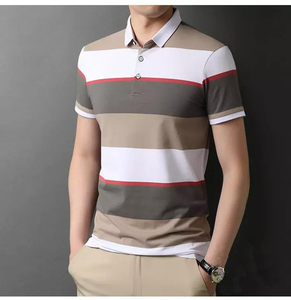 Chemise de sport pour homme personnalisée, logo imprimé de haute qualité, anti-plis, noir et blanc, 100% coton. - Product Image 5