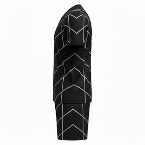 ชุดฟุตบอลแบบยูนิเซ็กซ์พร้อมกางเกงขาสั้น ชุดสองชิ้นพรีเมียมสำหรับสวมใส่ในเมือง ชุดฝึกซ้อมฟุตบอล แห้งเร็ว ชุดกีฬา รับผลิตตามแบบ OEM - Product Image 3