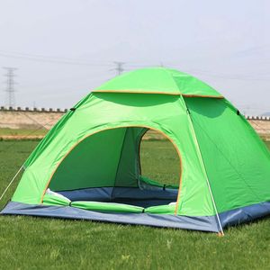 Tenda Pop-up Impermeabile per 4 Persone con 2 Porte Zanzariera, Montaggio Istantaneo, Borsa per il Trasporto, Utilizzo 4 Stagioni, Tenda da Campeggio - Product Image 5