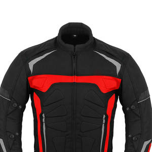 Chaqueta de Motociclismo para Hombre, Impermeable para Todas las Estaciones, con Acolchado Protector, Equipo de Motociclismo Resistente para Turismo - Product Image 5