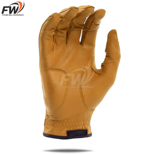 Gants de golf en cuir Cabretta sur mesure OEM, légers, antidérapants, fermeture auto-agrippante, unisexe, marque privée, vente en gros - Product Image 3