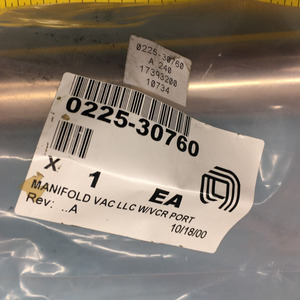 AMAT 0225-30760 MANIFOLD VAC LLC พร้อมพอร์ต VCR, 122505 - อุปกรณ์และอะไหล่เซมิคอนดักเตอร์ระดับโลกที่เชื่อถือได้ที่ - Product Image 3
