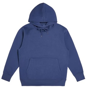 Men's Heavyweight 100% Cotton Fleece Hoodie <b>Funky</b> Oversized Design High Quality Casual Blank Knitted Embroidered Technique Solid - Product Image 3