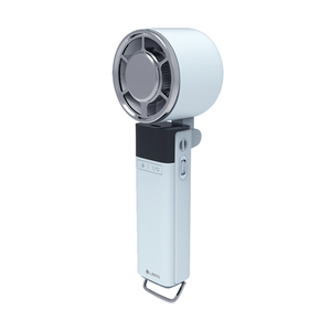 LaPO Portable Ice Cooling Fan 5000mAh | 100-Speed Handheld & <b>Neck</b> Fan with P brand Cell | USB-C Rechargeable with Flashlight - Product Image 5