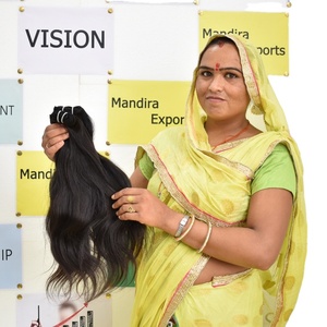 100% Cuticule brute vietnamienne alignée vierge femme noire soyeuse paquets droits Extensions de cheveux humains vietnamiens - Product Image 3