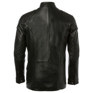 Nouvelle veste en cuir élégante pour homme, taille plus, style classique, en cuir de vachette, pour l'automne et l'hiver, veste en cuir véritable de qualité supérieure pour homme - Product Image 3
