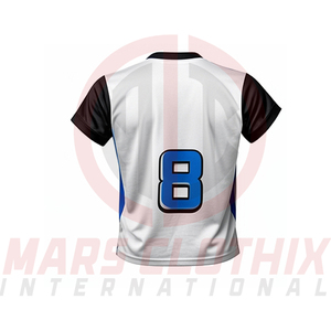 Uniforme de Lacrosse Sublimado Personalizado al Por Mayor, Conjunto de Uniforme Deportivo de Lacrosse Premium con Tela Elástica - Product Image 5