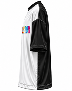 Camiseta de Manga Corta Blanca y Negra para Hombre con Logotipo Personalizado, 100% Algodón, Cuello Redondo, Diseño con Letras Impresas, Corte Regular Informal, Suave - Product Image 4