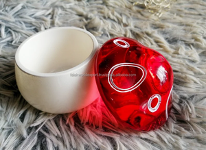 Ensemble de pots décoratifs en résine et plateau, bol en résine de qualité supérieure, design unique, décoration de table, articles de cuisine, nourriture par FWE - Product Image 3